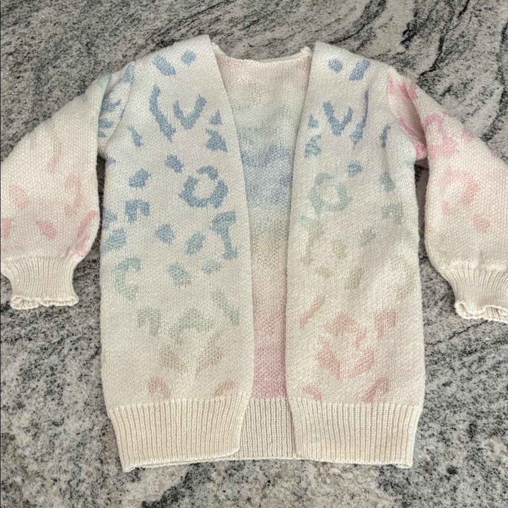 Animal Printed Colorful Sweater l 5Y